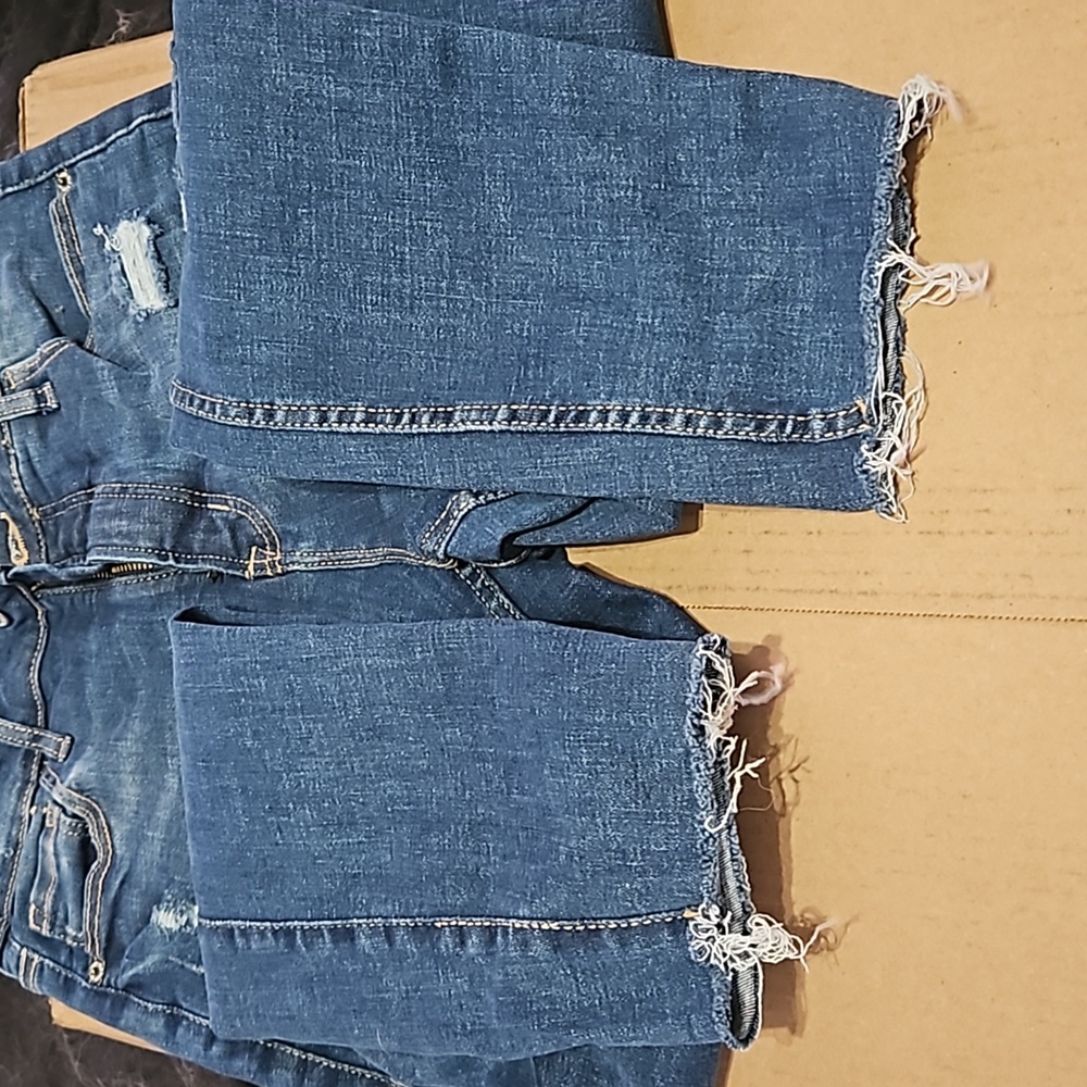 Women's Old Navy extra high rise Rockstar super skinny jeans, size 6 - Picture 3 of 5